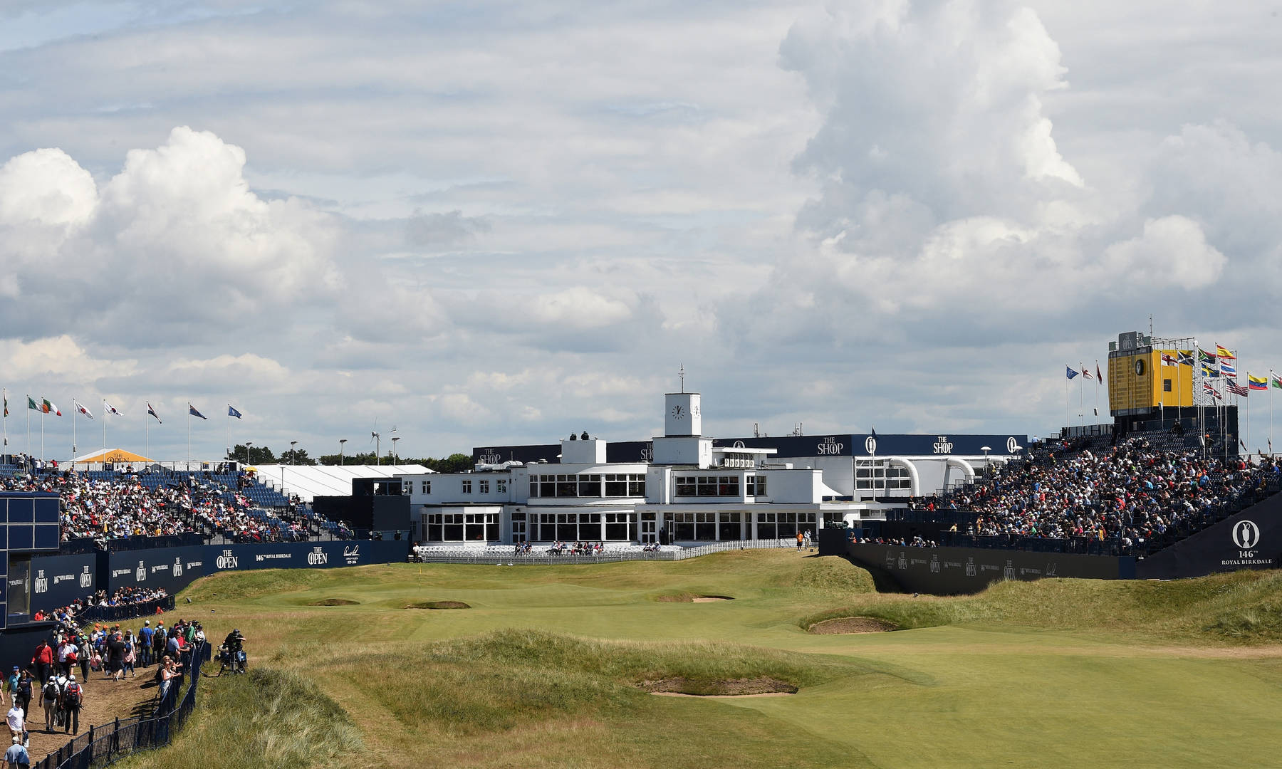 A general view of Royal Birkdale